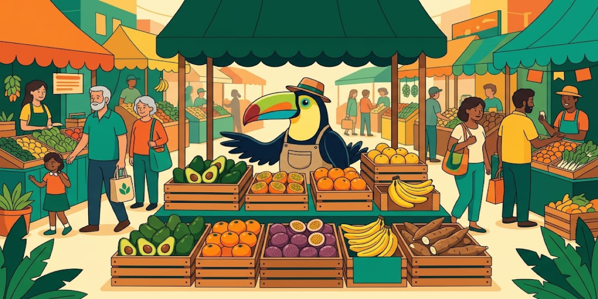 Shopping at the Market