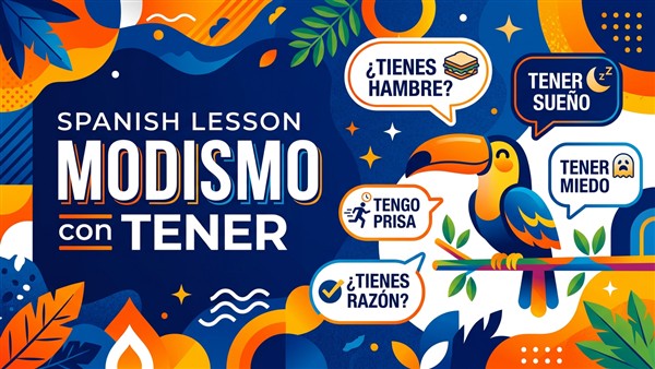 Modismo con tener