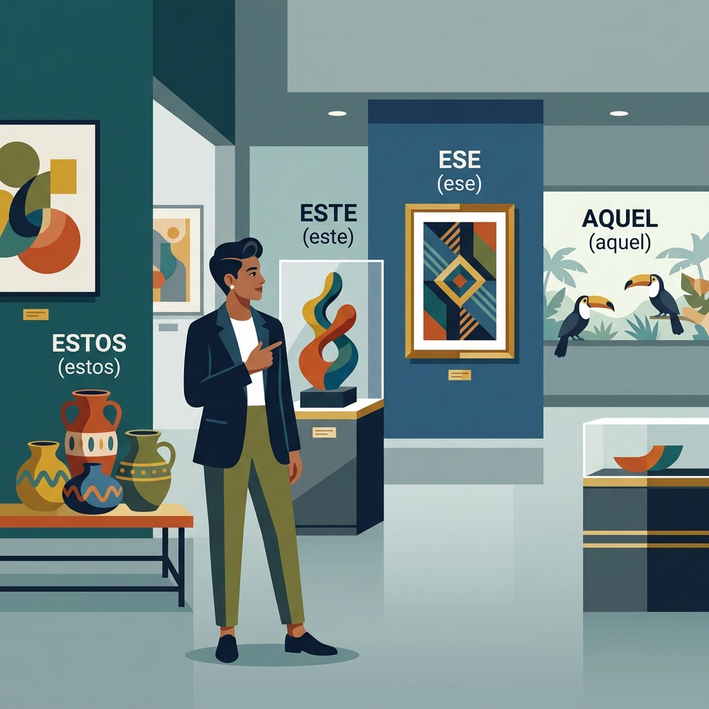 Los demostrativos en español