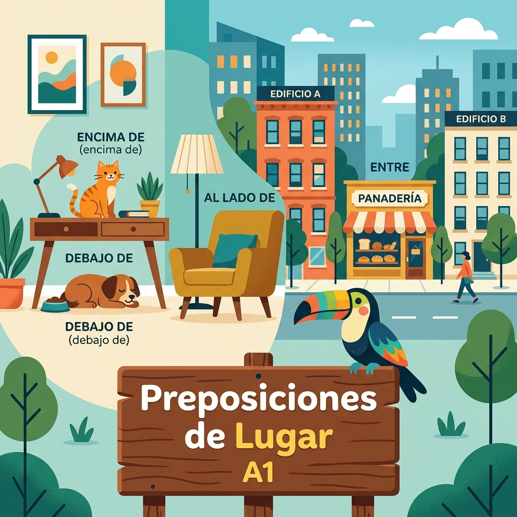 Prepositions of place A1
