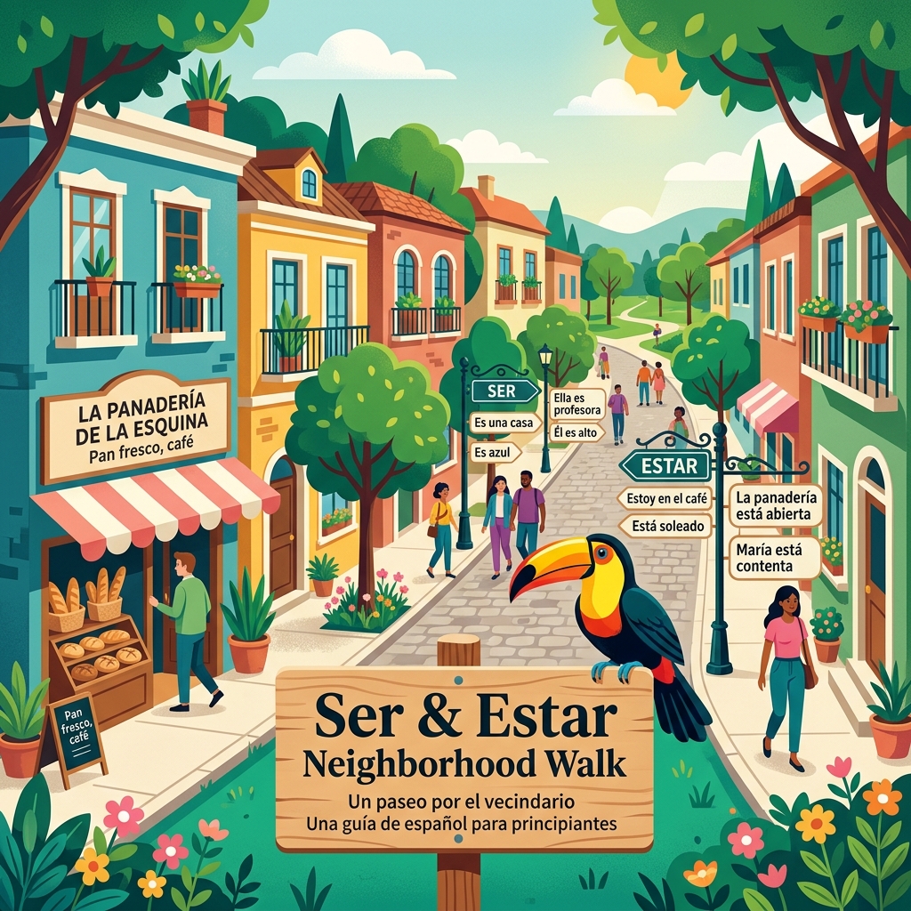 Ser and Estar Neighborhood Walk A1