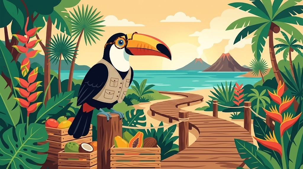 Tropical Adjective Challenge A1
