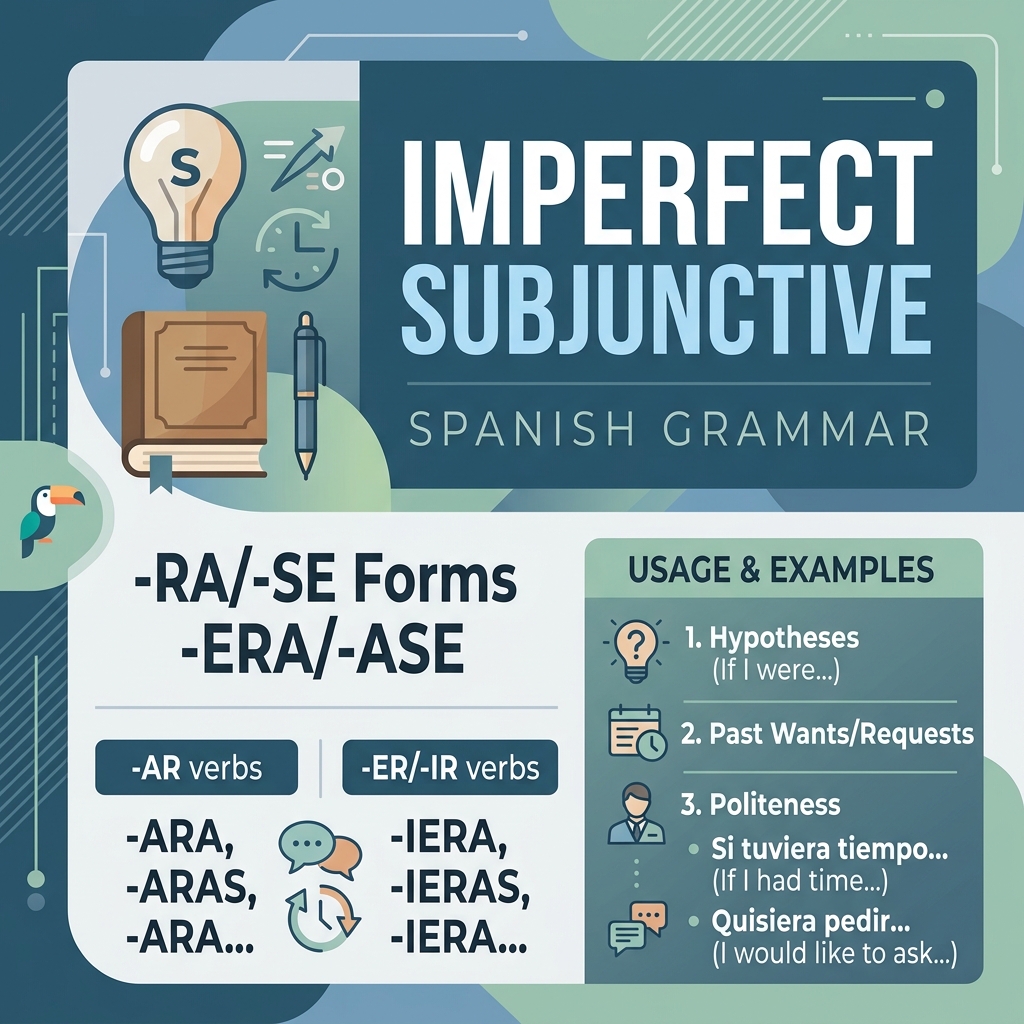 Subjuntivo imperfecto worksheet