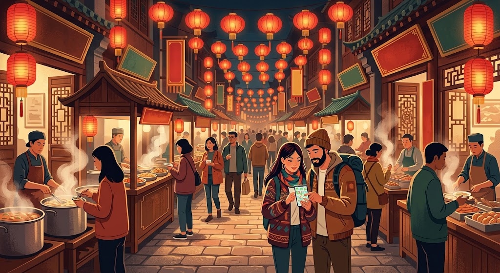 Mercado nocturno de Xi'an