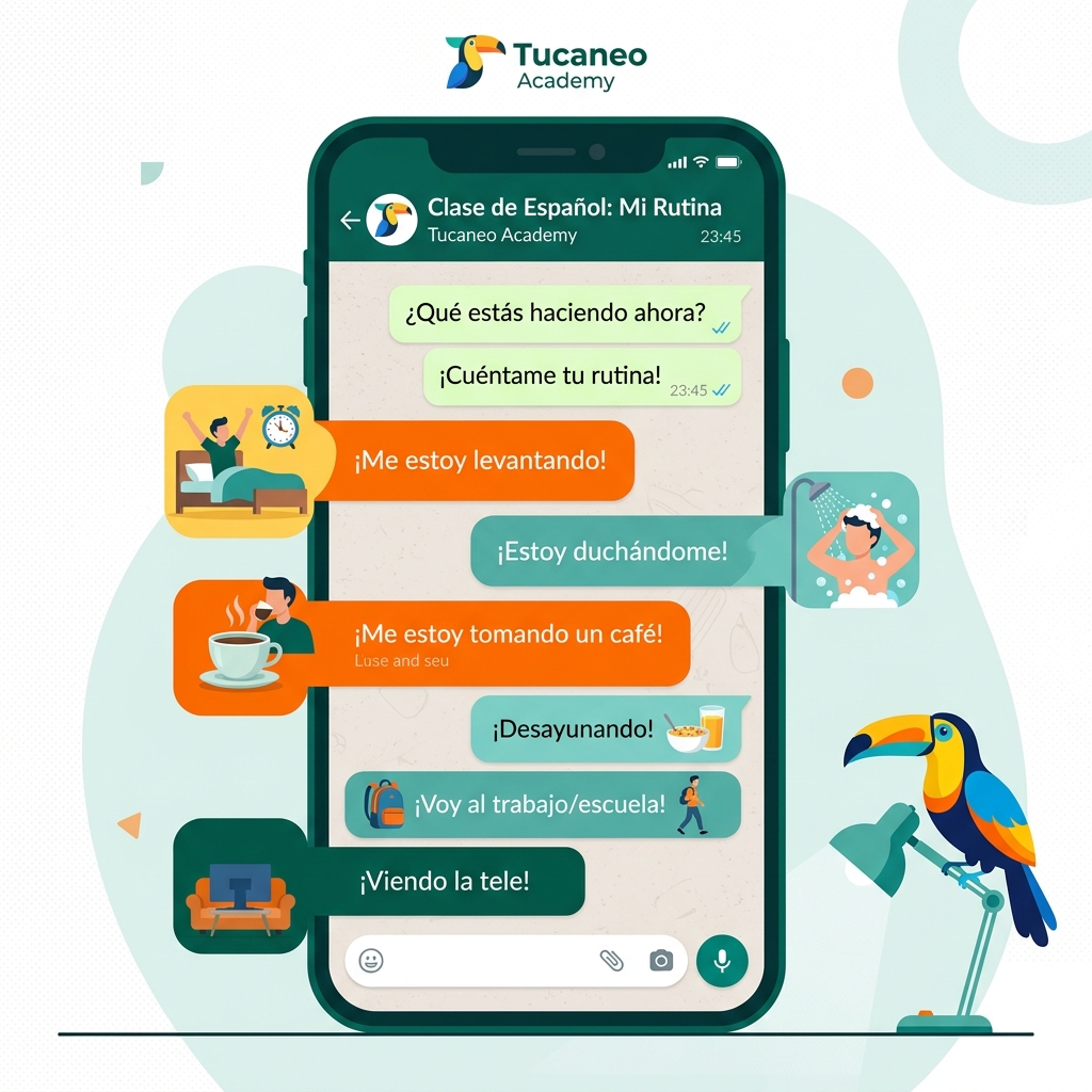 WhatsApp Chat Reflexive Routine
